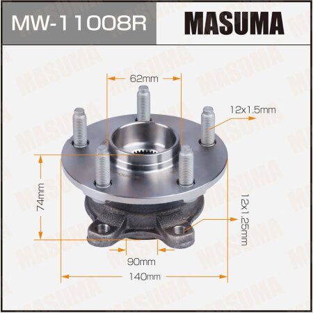 Wheel hub assembly Masuma, MW-11008