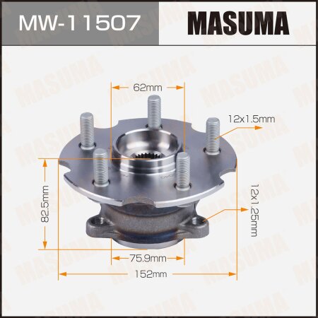 Wheel hub assembly Masuma, MW-11507