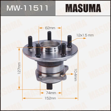 Wheel hub assembly Masuma, MW-11511