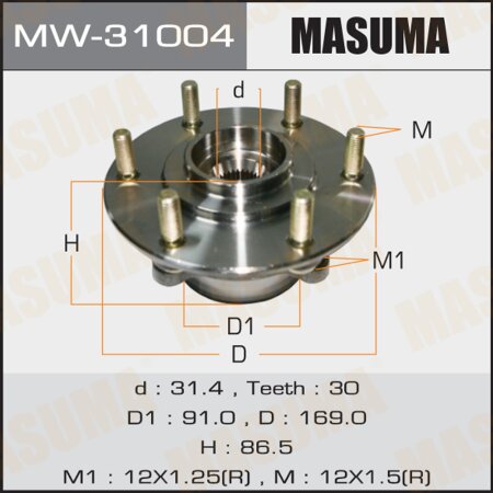 Wheel hub assembly Masuma, MW-31004