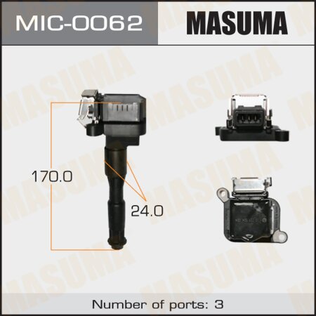 Ignition coil Masuma, MIC-0062