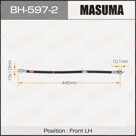 Brake hose Masuma, BH-597-2