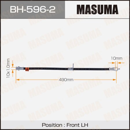 Brake hose Masuma, BH-596-2