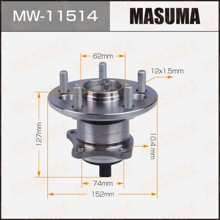 Wheel hub assembly Masuma, MW-11514