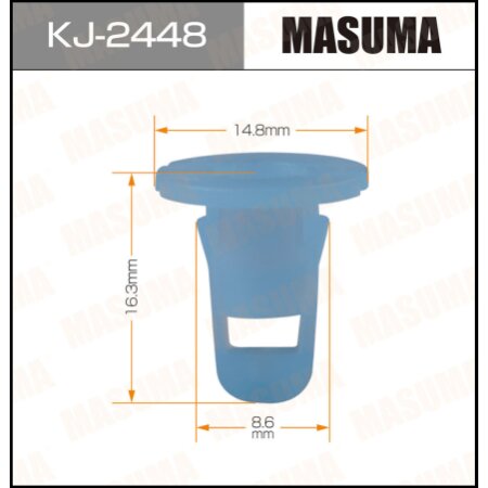 Retainer clip Masuma plastic, KJ-2448