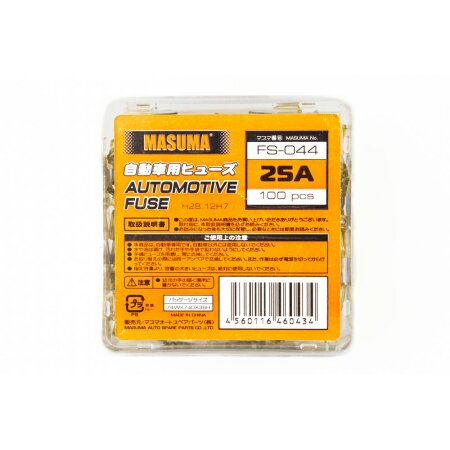 Car fuse Masuma mini 25A, FS-044