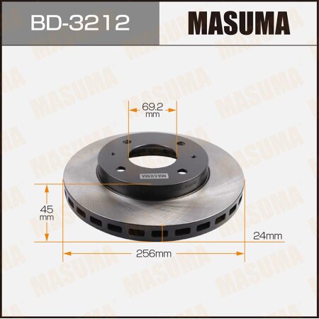 Brake disk Masuma, BD-3212