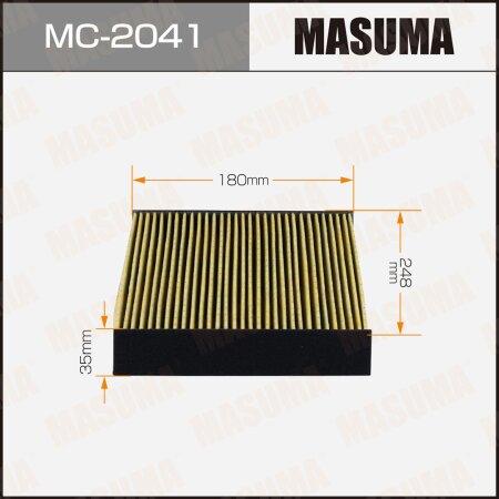 Cabin air filter Masuma, MC-2041