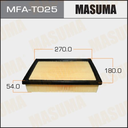 Air filter Masuma, MFA-T025