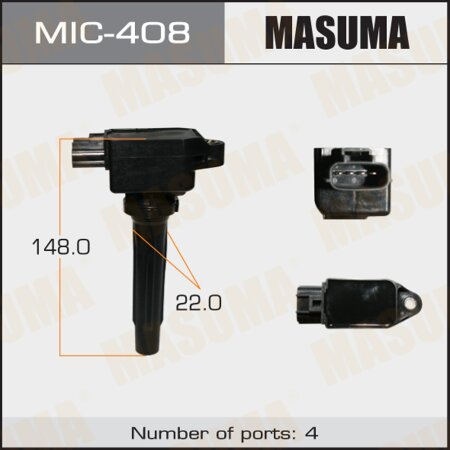 Ignition coil Masuma, MIC-408