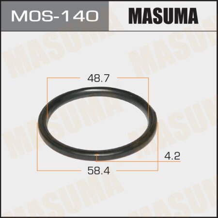 Exhaust pipe gasket Masuma 48х57.3х4.2 (set of 5pcs), MOS-140