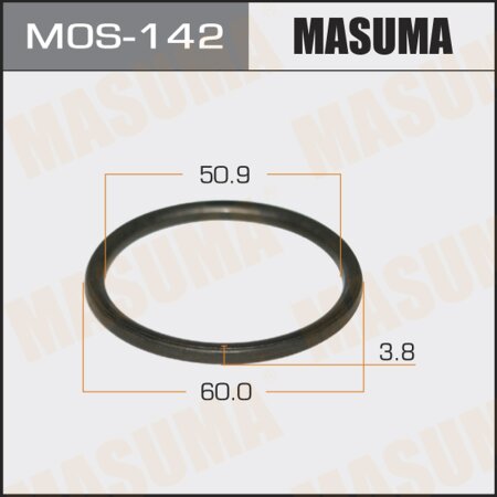 Exhaust pipe gasket Masuma 51х60.5х4.2 (set of 5pcs), MOS-142