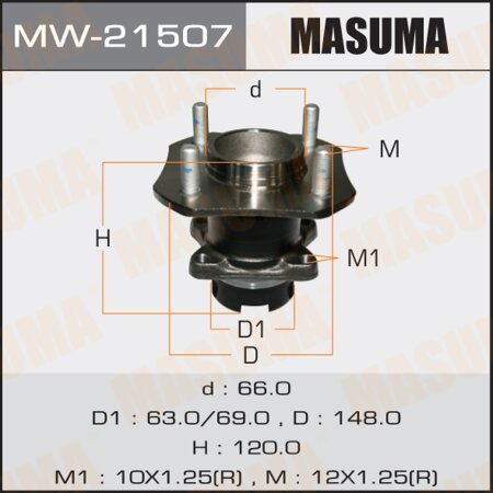 Wheel hub assembly Masuma, MW-21507