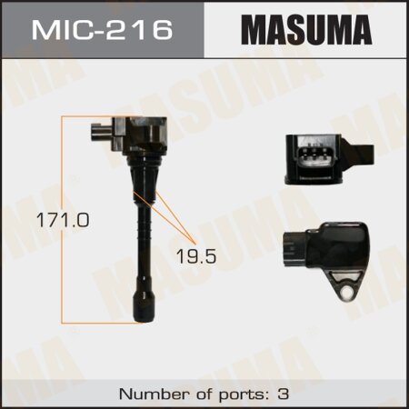 Ignition coil Masuma, MIC-216