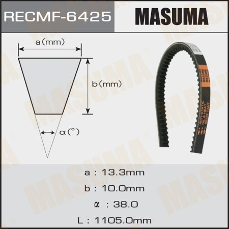 Drive V-Belt Masuma, 13x1105 mm, 6425