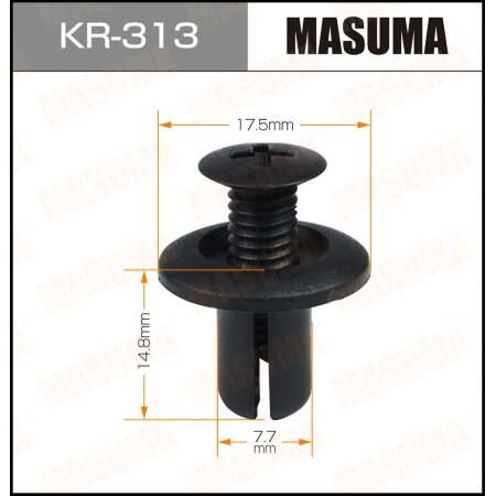 Retainer clip Masuma plastic, KR-313