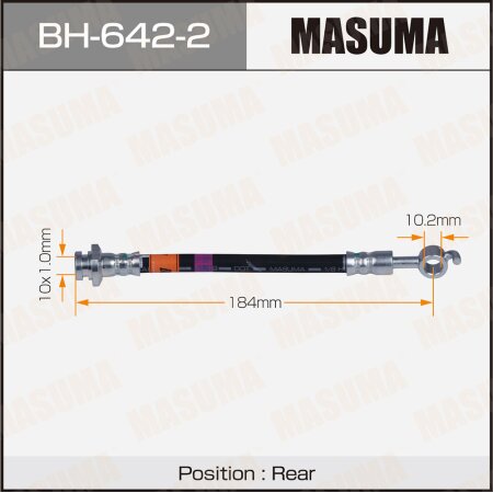 Brake hose Masuma, BH-642-2