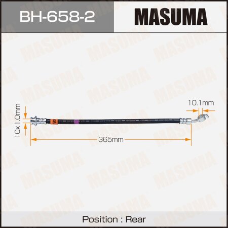 Brake hose Masuma, BH-658-2