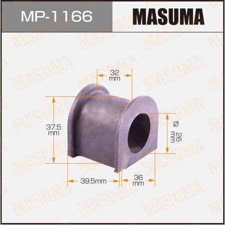 Stabilizer bar bushing Masuma, MP-1166