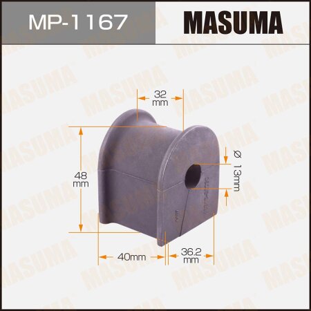 Stabilizer bar bushing Masuma, MP-1167