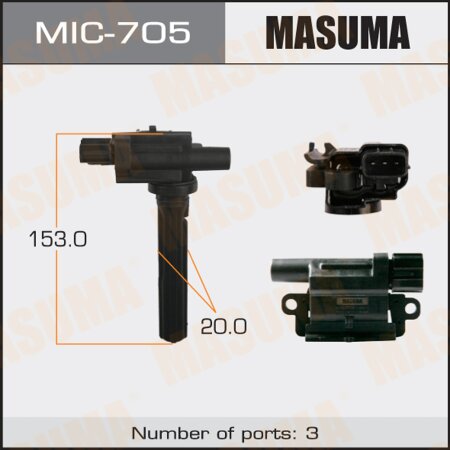 Ignition coil Masuma, MIC-705