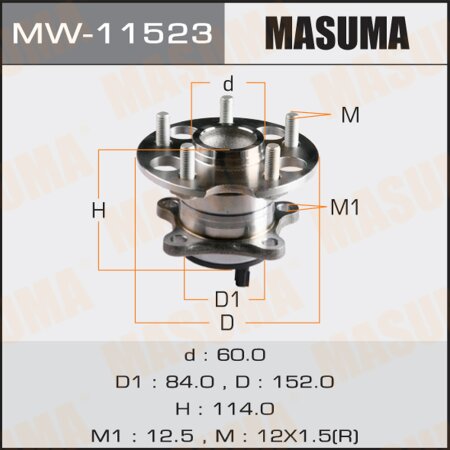 Wheel hub assembly Masuma, MW-11523