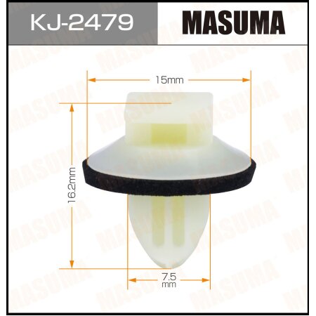 Retainer clip Masuma plastic, KJ-2479