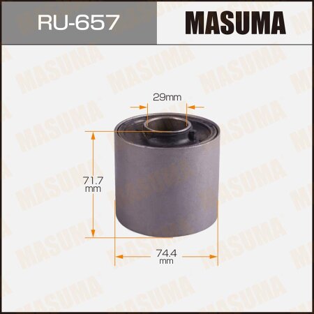 Silent block suspension bush Masuma, RU-657