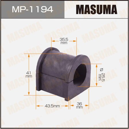 Stabilizer bar bushing Masuma, MP-1194