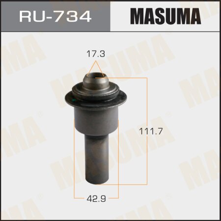 Silent block suspension bush Masuma, RU-734