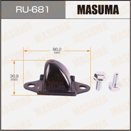 Rubber bump stop Masuma, RU-681