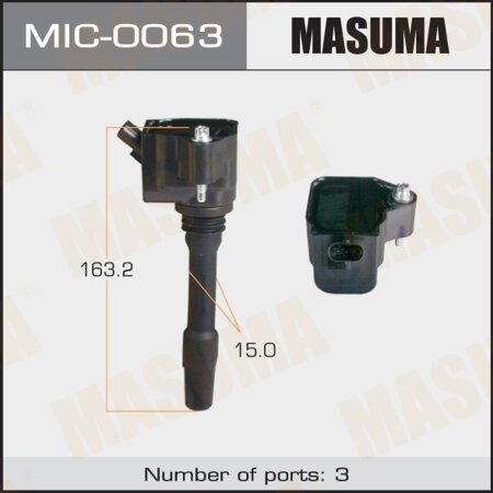 Ignition coil Masuma, MIC-0063