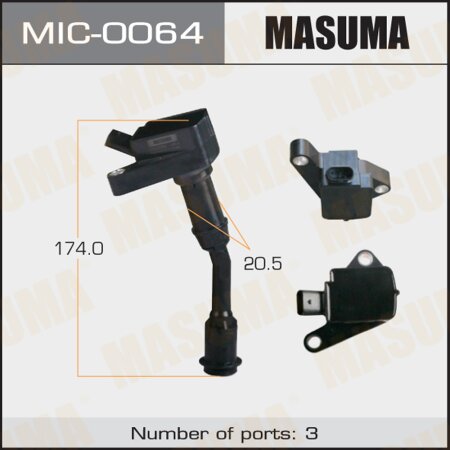 Ignition coil Masuma, MIC-0064