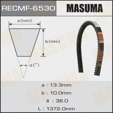 Drive V-Belt Masuma, 13x1372 mm, 6530