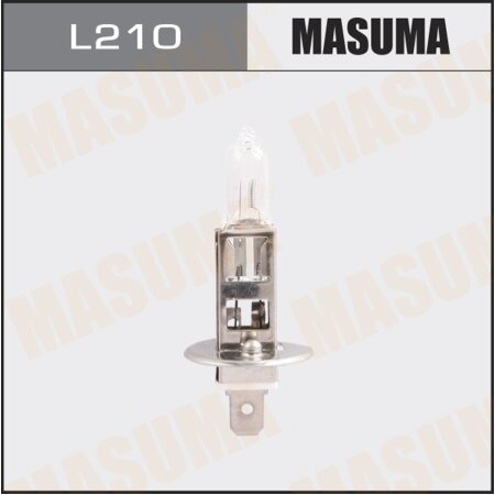 Halogen headlight bulb Masuma CLEARGLOW H1 12v 55W (3000K), L210