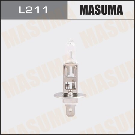 Halogen headlight bulb Masuma CLEARGLOW H1 12v 100W (3000K), L211