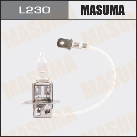 Halogen headlight bulb Masuma CLEARGLOW H3 12v 55W (3000K), L230