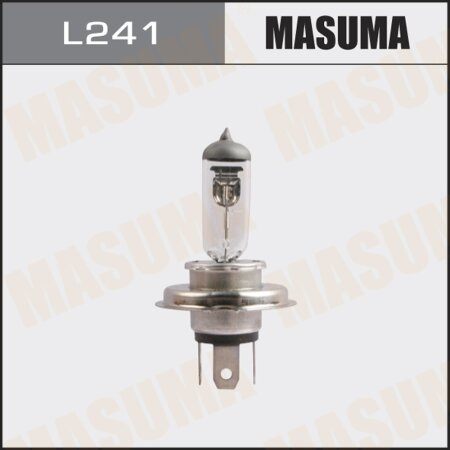 Halogen headlight bulb Masuma CLEARGLOW H4 12v 100/90W (3000K), L241