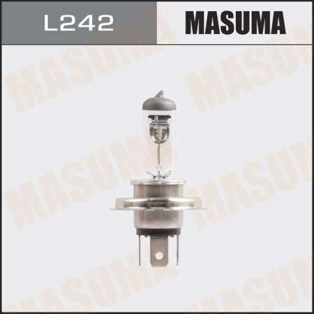 Halogen headlight bulb Masuma CLEARGLOW H4 24v 75/70W (3000K), L242