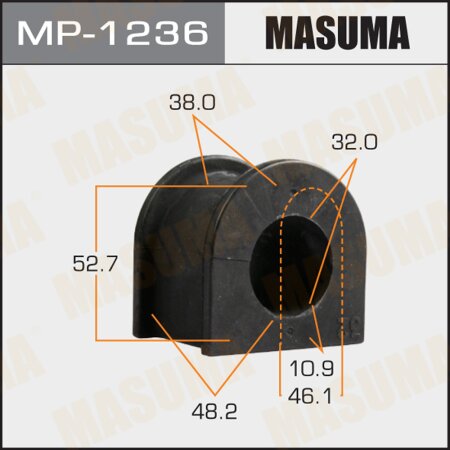 Stabilizer bar bushing Masuma, MP-1236