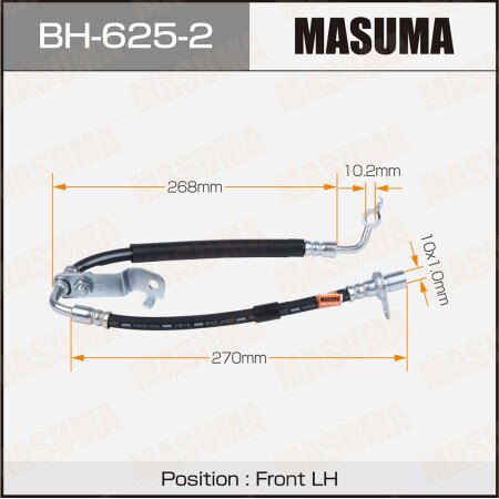 Brake hose Masuma, BH-625-2