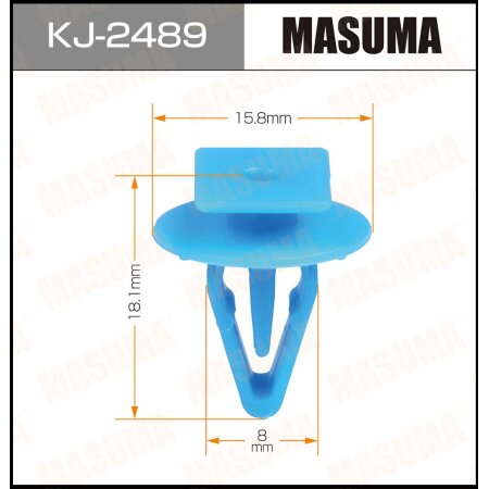 Retainer clip Masuma plastic, KJ-2489