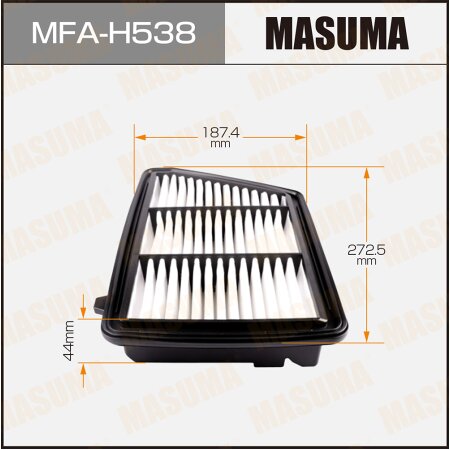 Air filter Masuma, MFA-H538