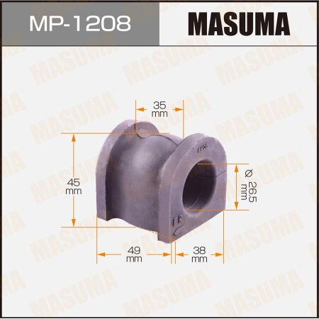 Stabilizer bar bushing Masuma, MP-1208