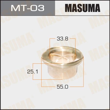 Hub spindle bushing Masuma (bronze), MT-03