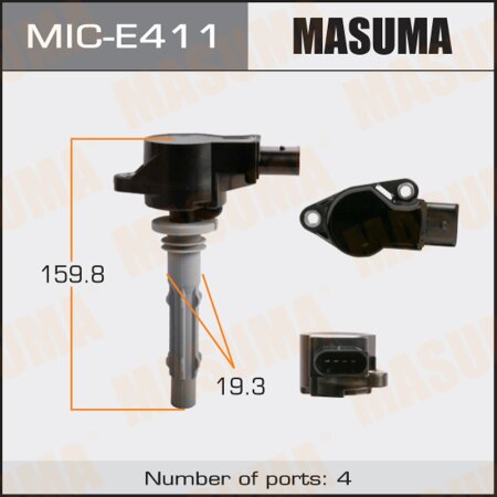 Ignition coil Masuma, MIC-E411