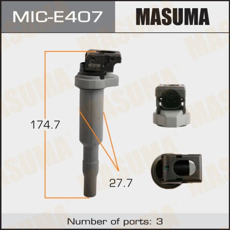 Ignition coil Masuma, MIC-E407