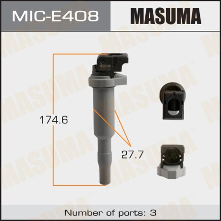 Ignition coil Masuma, MIC-E408