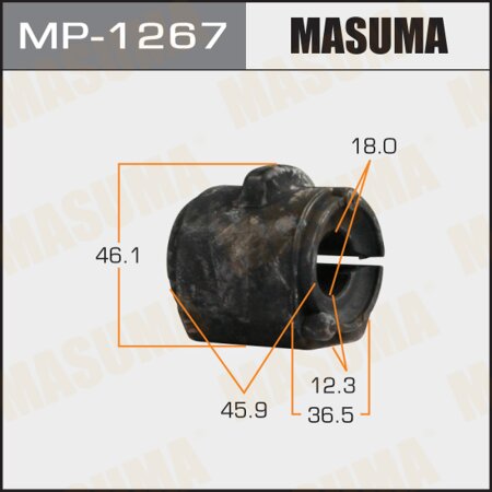 Stabilizer bar bushing Masuma, MP-1267