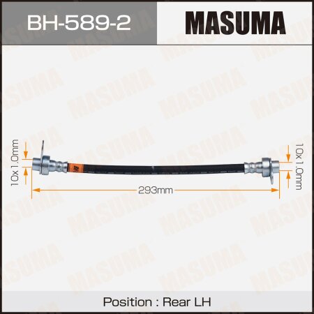 Brake hose Masuma, BH-589-2